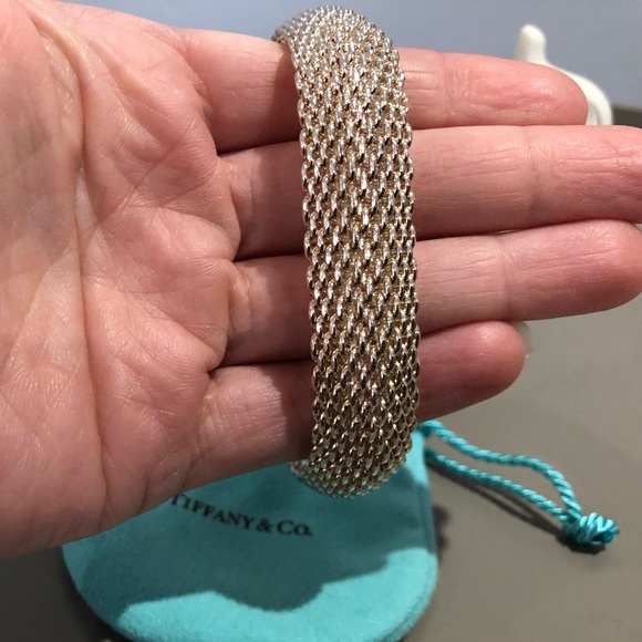 Tiffany & Co Somerset mesh bracelet - Picture 7 of 9